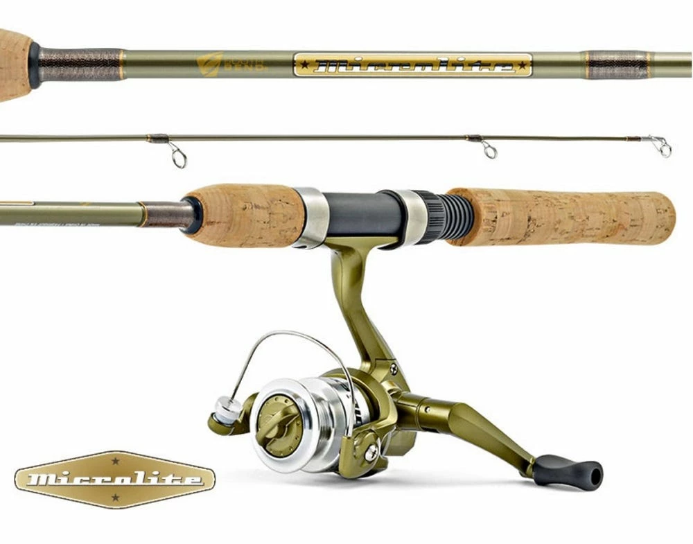 South Bend Microlite Ultralight 5 Foot Spinning Fishing Rod and Reel Combo - ML210/502UL - Reel & Rod Combos